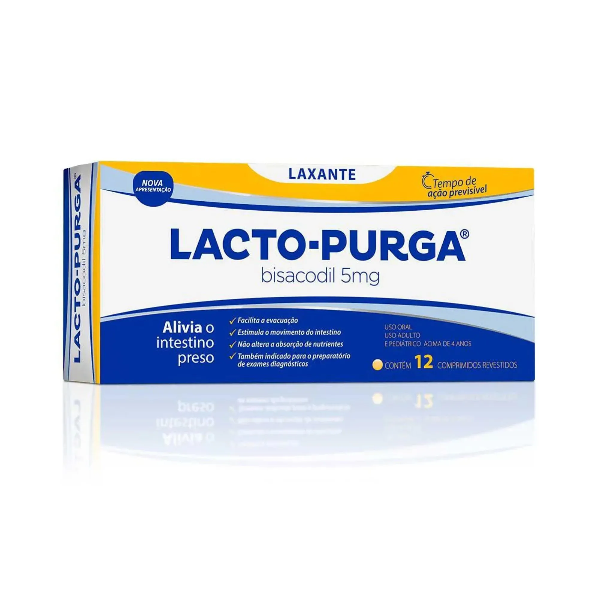 Lacto-purga 5mg 12 Comprimidos
