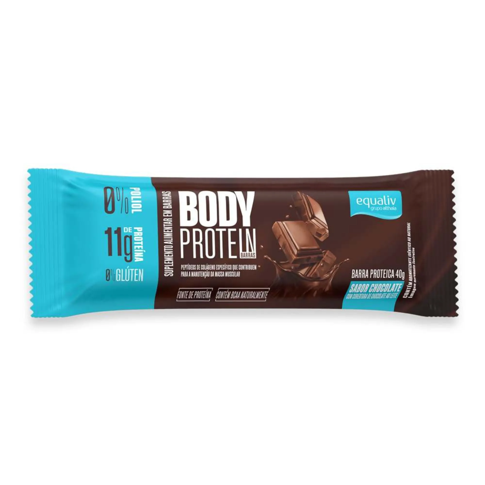 Barra De Proteína Equaliv Body Protein Chocolate 11g