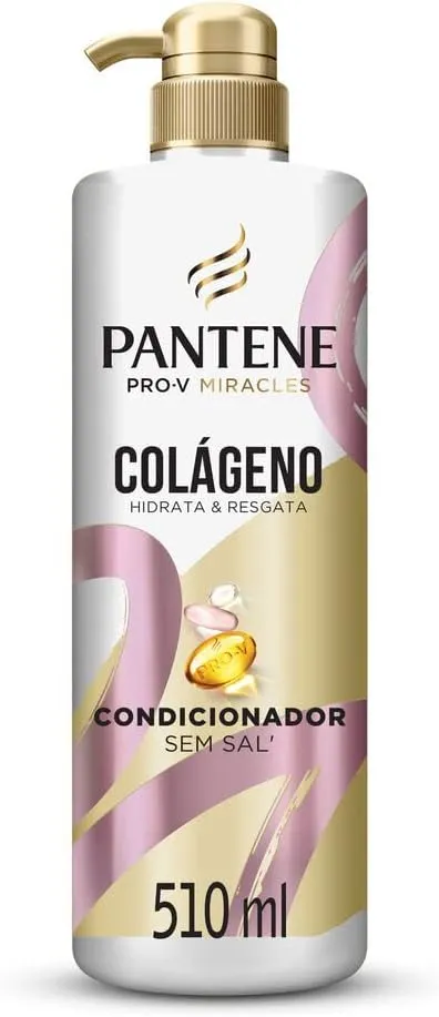Condicionador Pantene Pro-v Miracles Colágeno Hidrata E Resgata 510ml