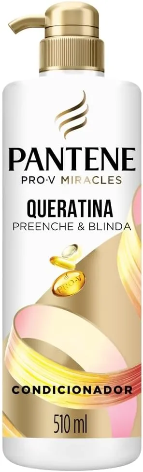 Condicionador Pantene Pro-v Miracles Queratina Preenche & Blinda 510ml