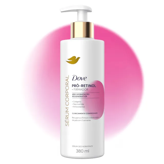 Sérum Corporal Dove Pró-retinol + Firmador Frasco 380ml