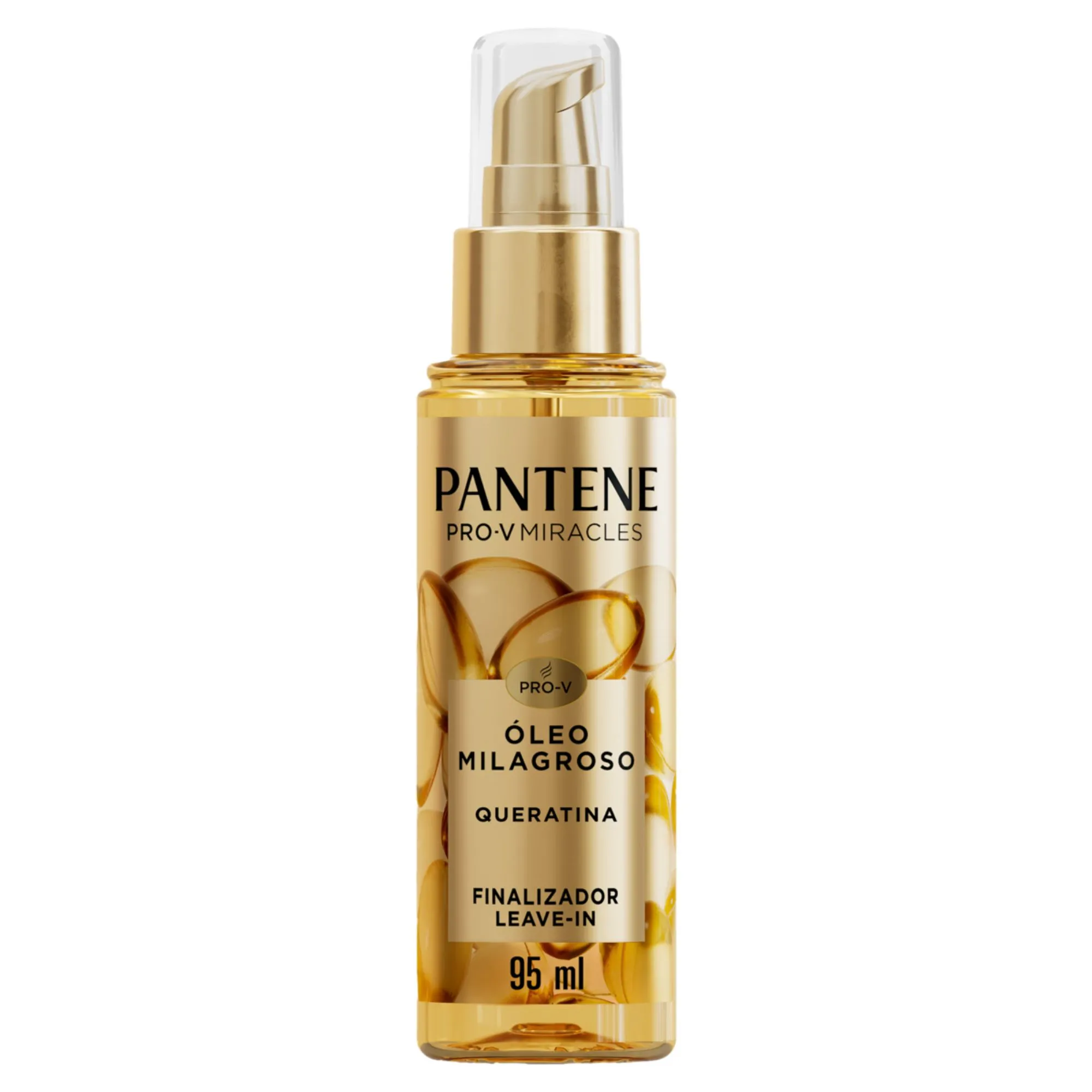 Óleo Milagroso Finalizador E Leave-in Pantene Miracles Queratina 95ml