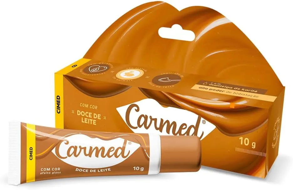 Carmed Doce De Leite Com Cor 10g