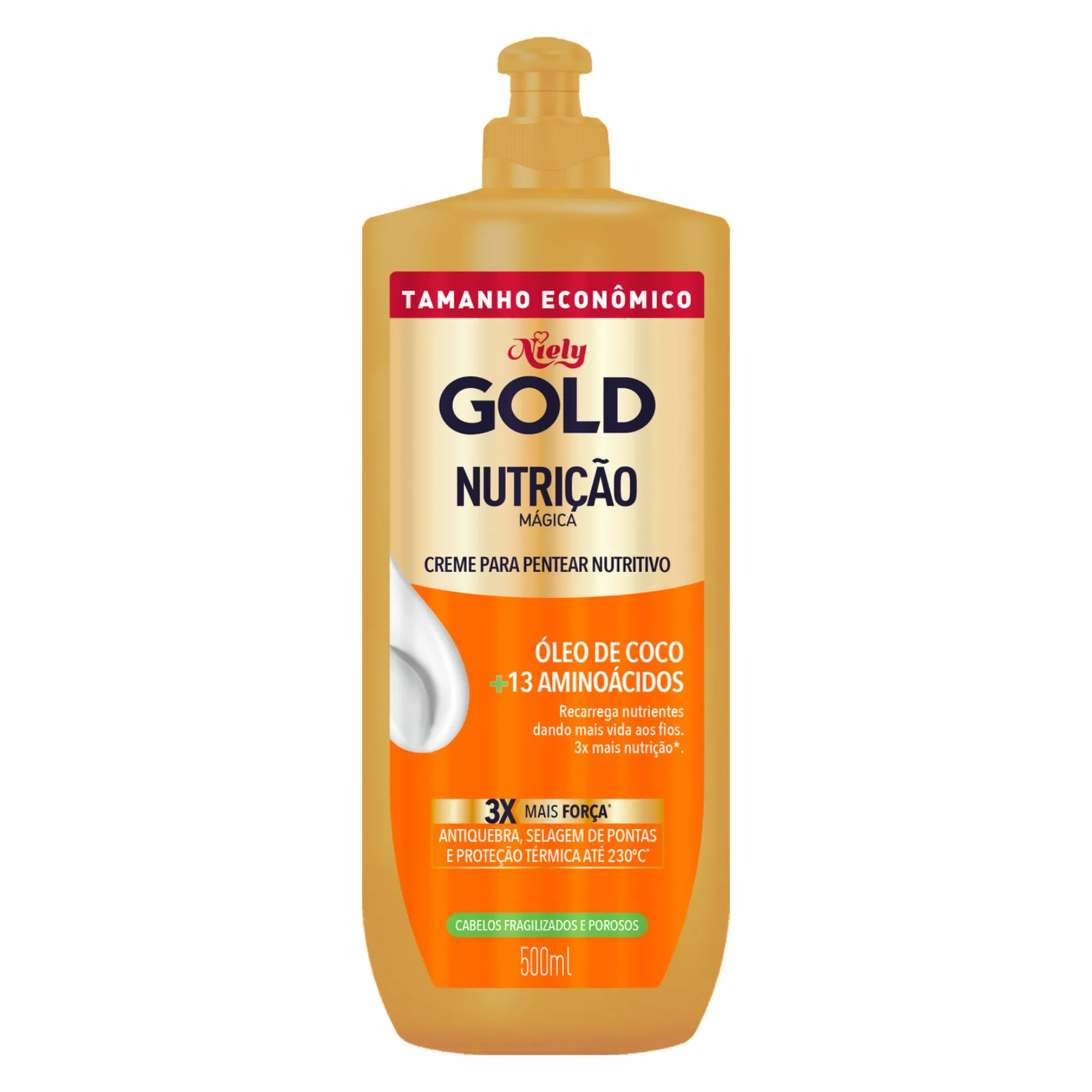 Creme Pentear Niely Gold Nutricao 500ml