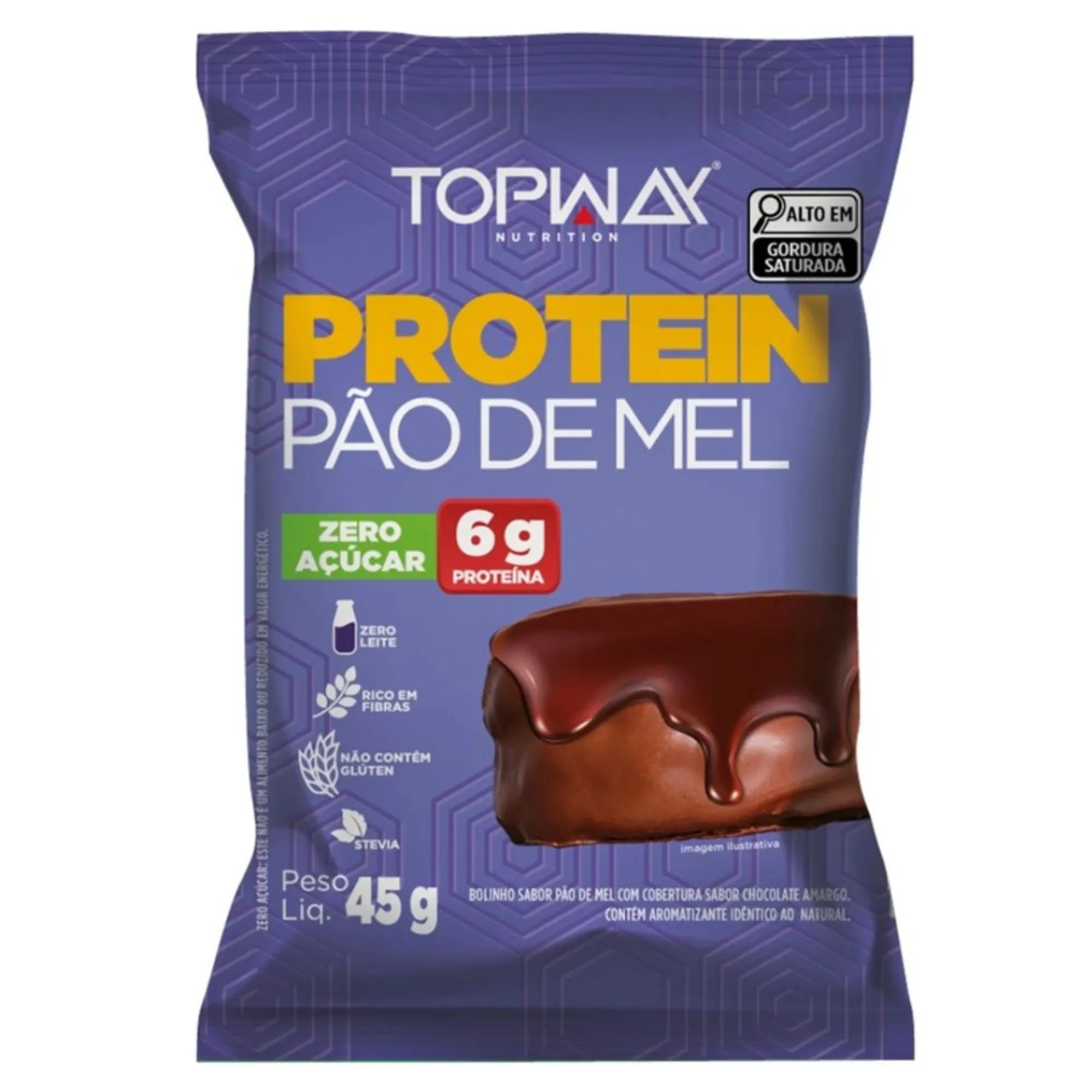 Pão De Mel Protein Topway 40g
