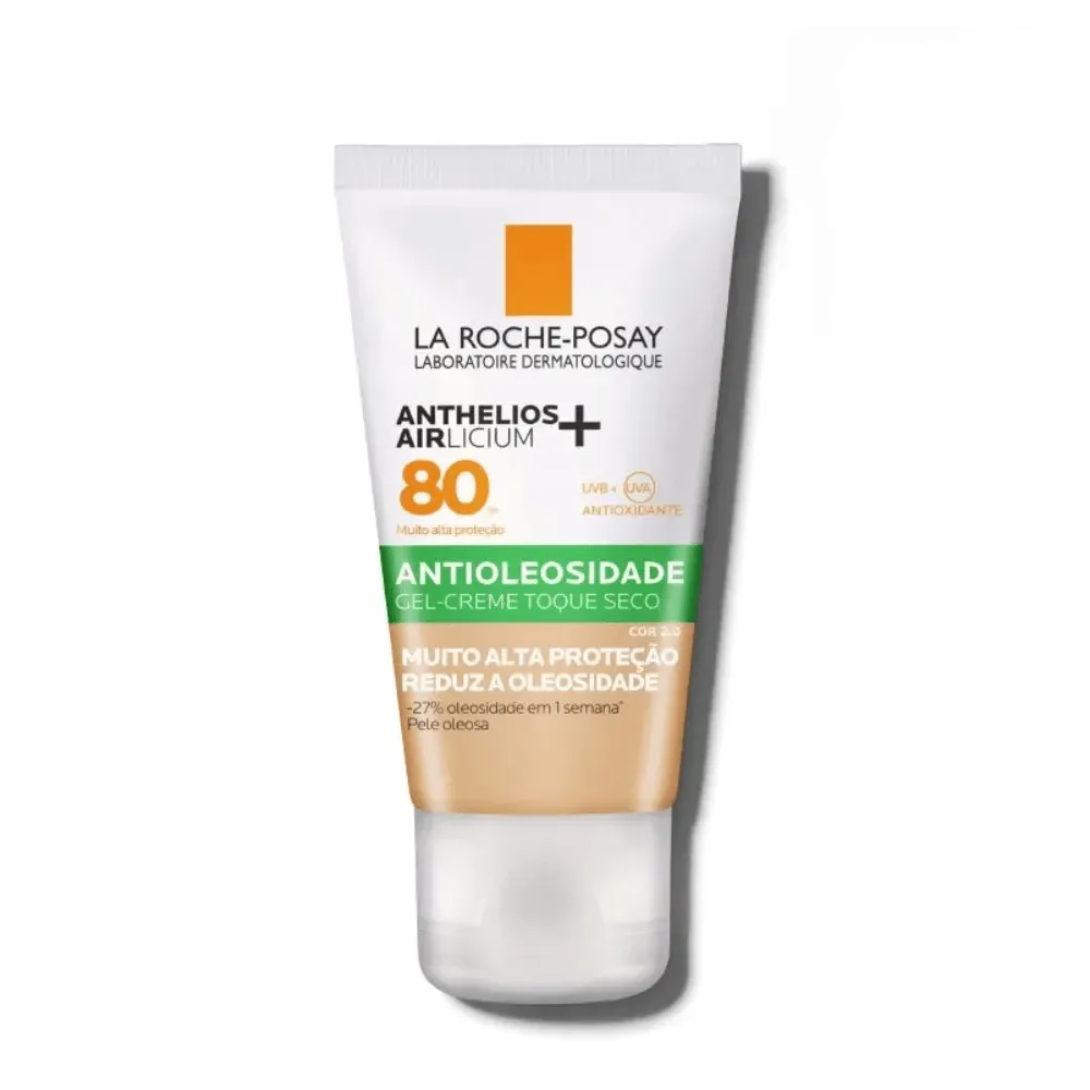 Protetor Solar Facial Anthelios Air+ Fps80 Antioleosidade Cor 2.0 40g