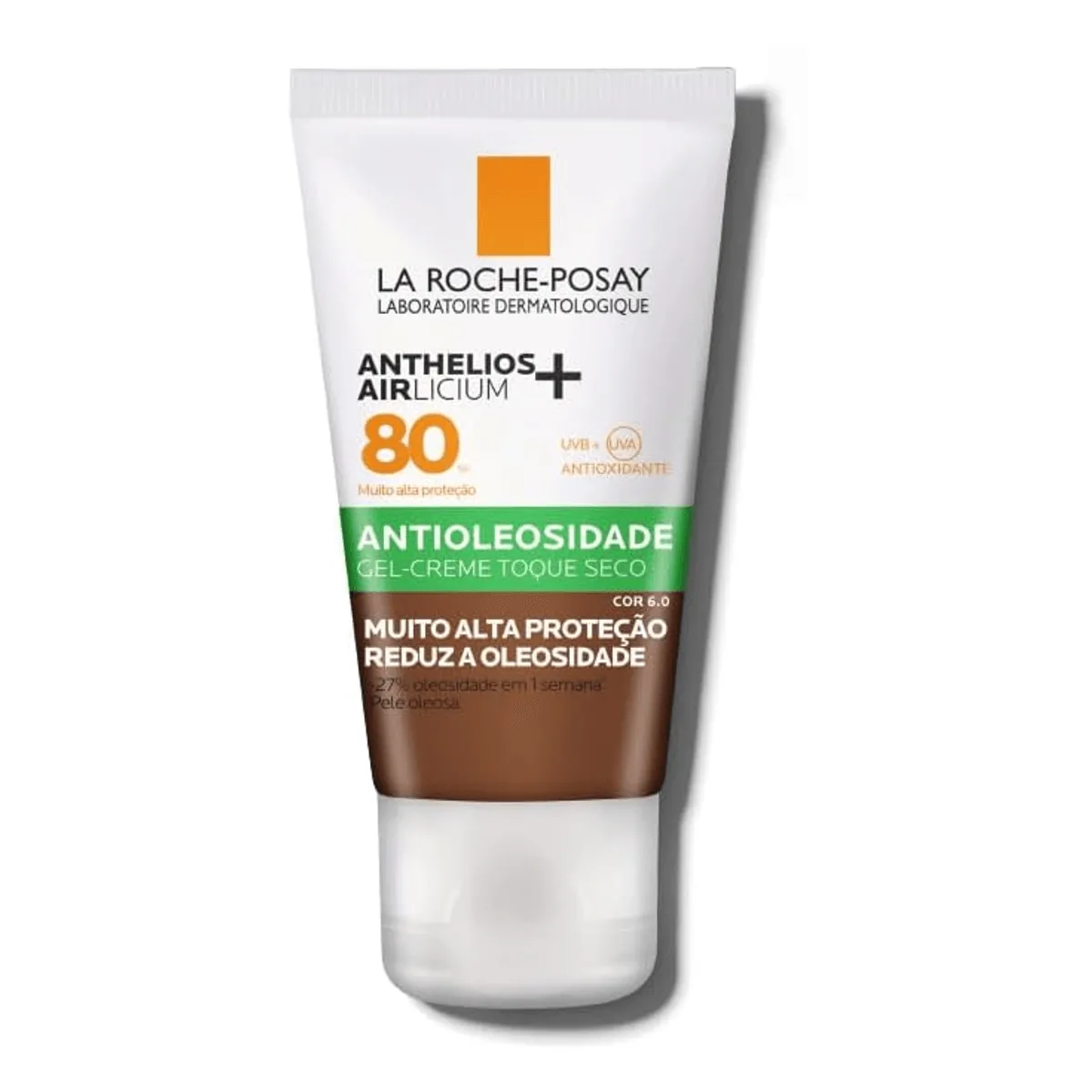 Protetor Solar Facial Anthelios Air+ Fps80 Antioleosidade Cor 6.0 40g