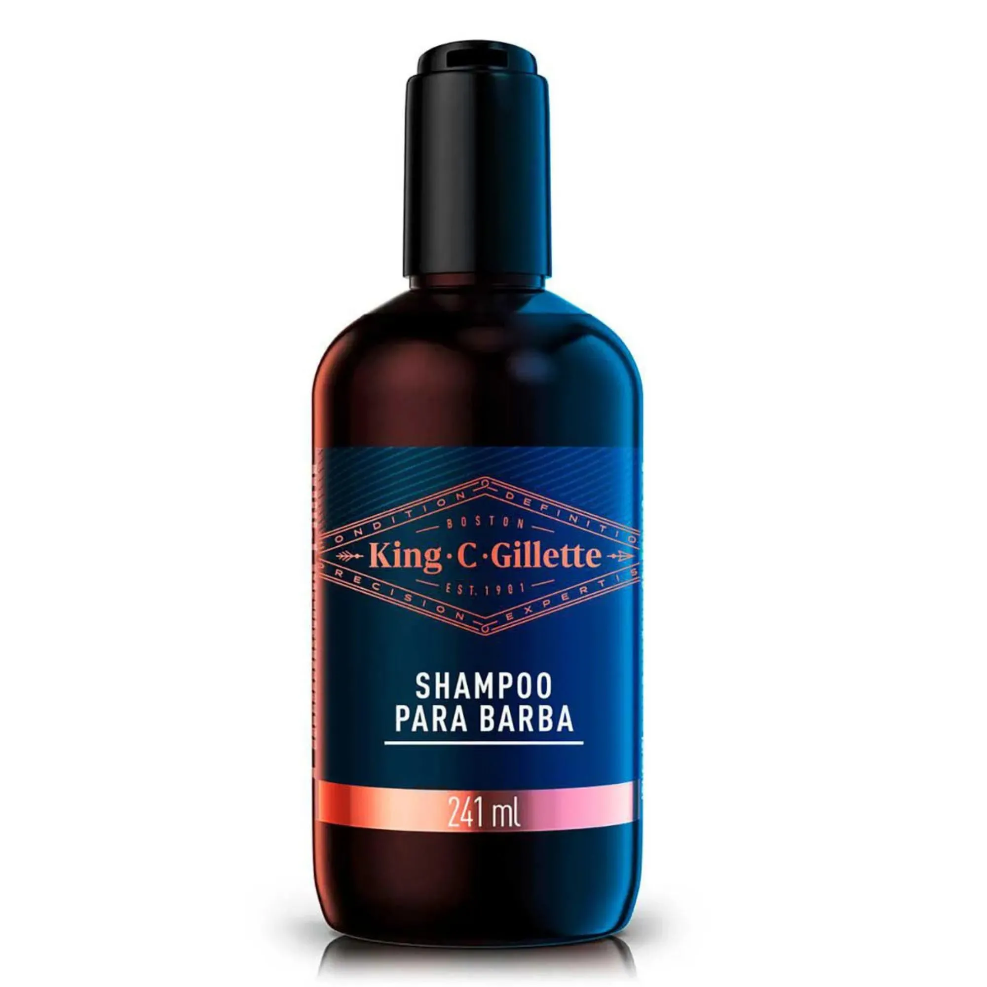 Shampoo Para Barba King C. Gillette 241ml