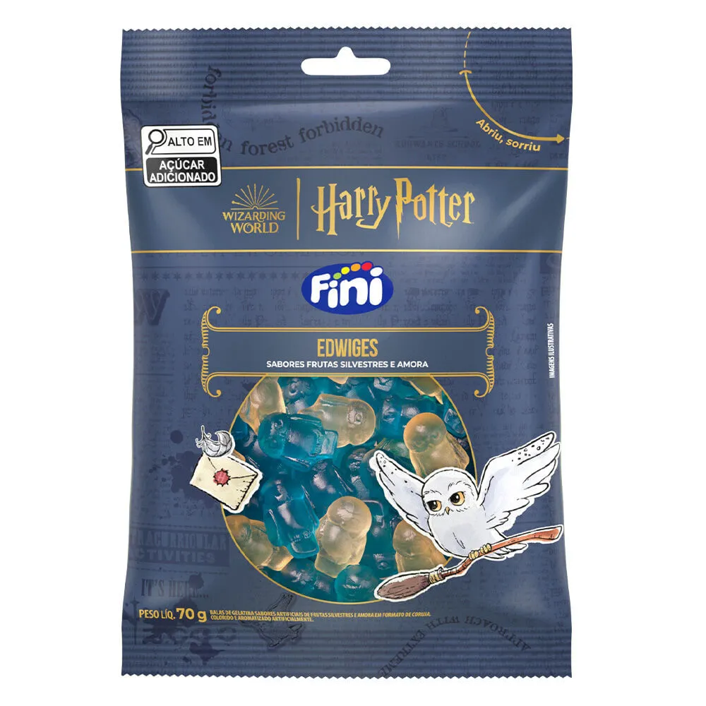 Bala Fini Harry Potter Coruja Edwiges 70g