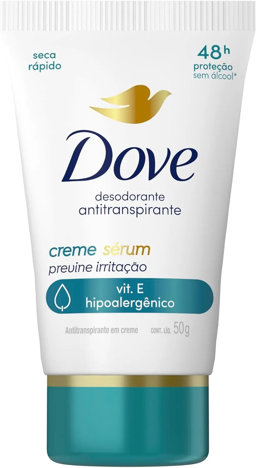 Desodorante Creme Dove Sérum Previne Irritação 48h 50g
