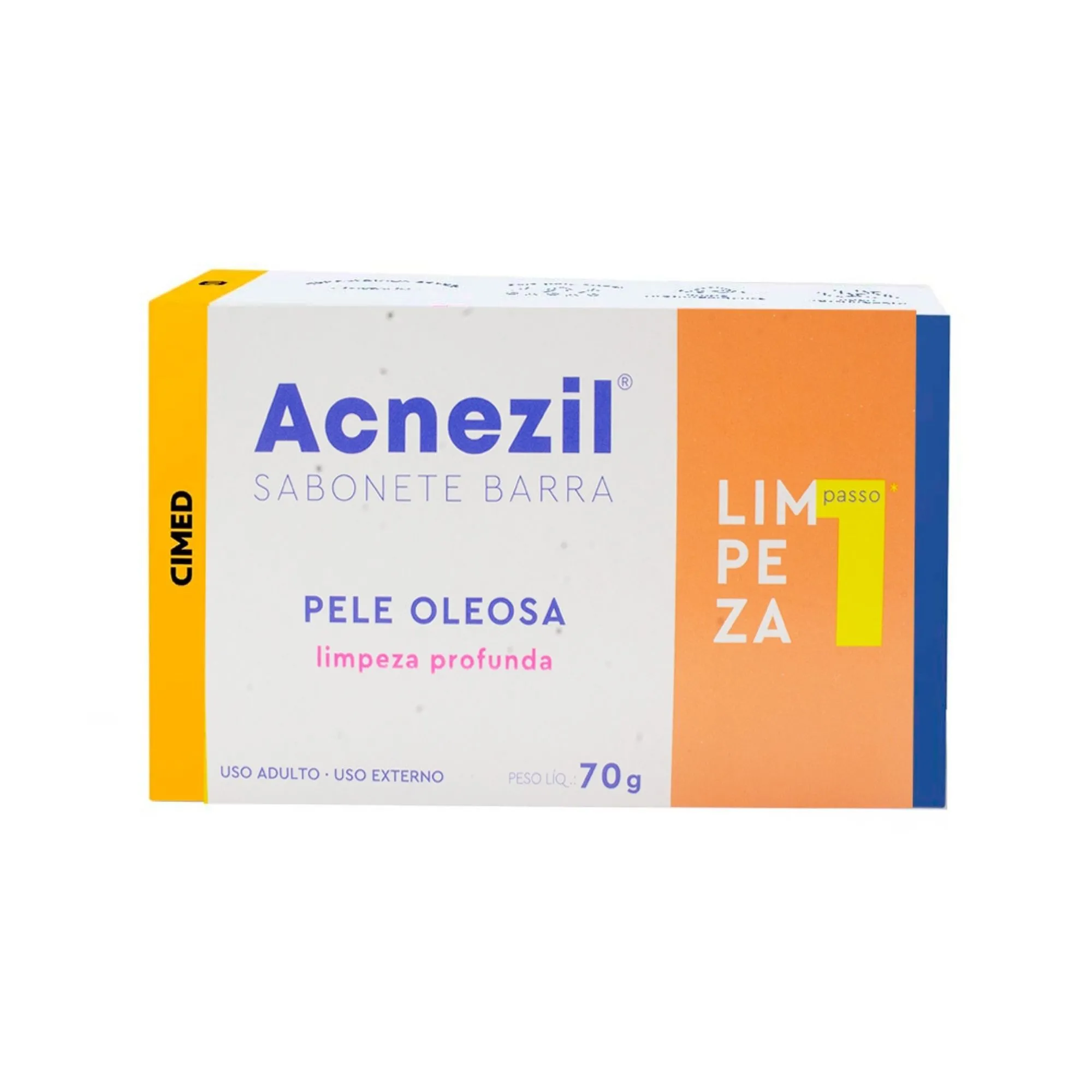 Sabonete Barra Acnezil Pele Oleosa 70g