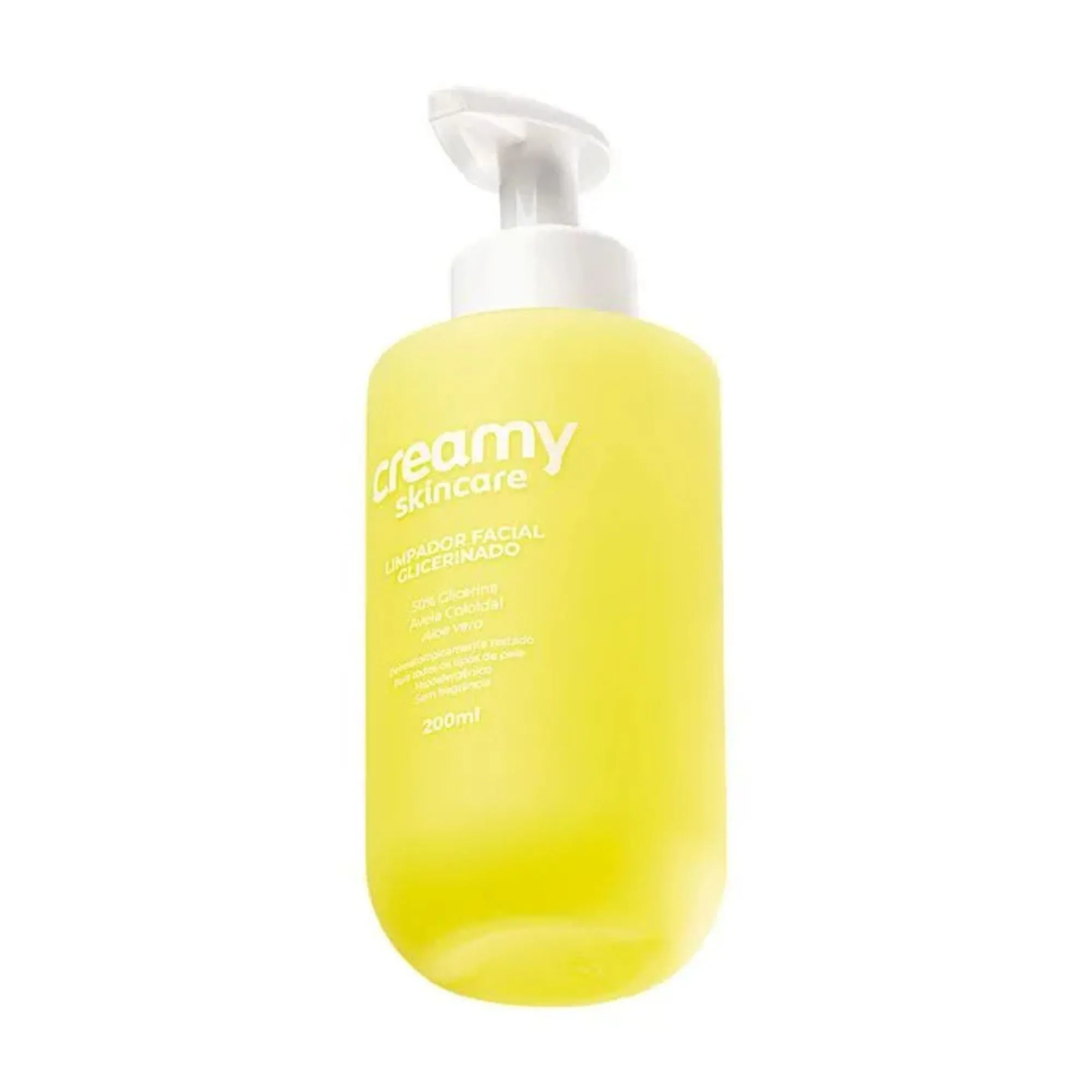 Limpador Facial Glicerinado Creamy Skincare 200ml