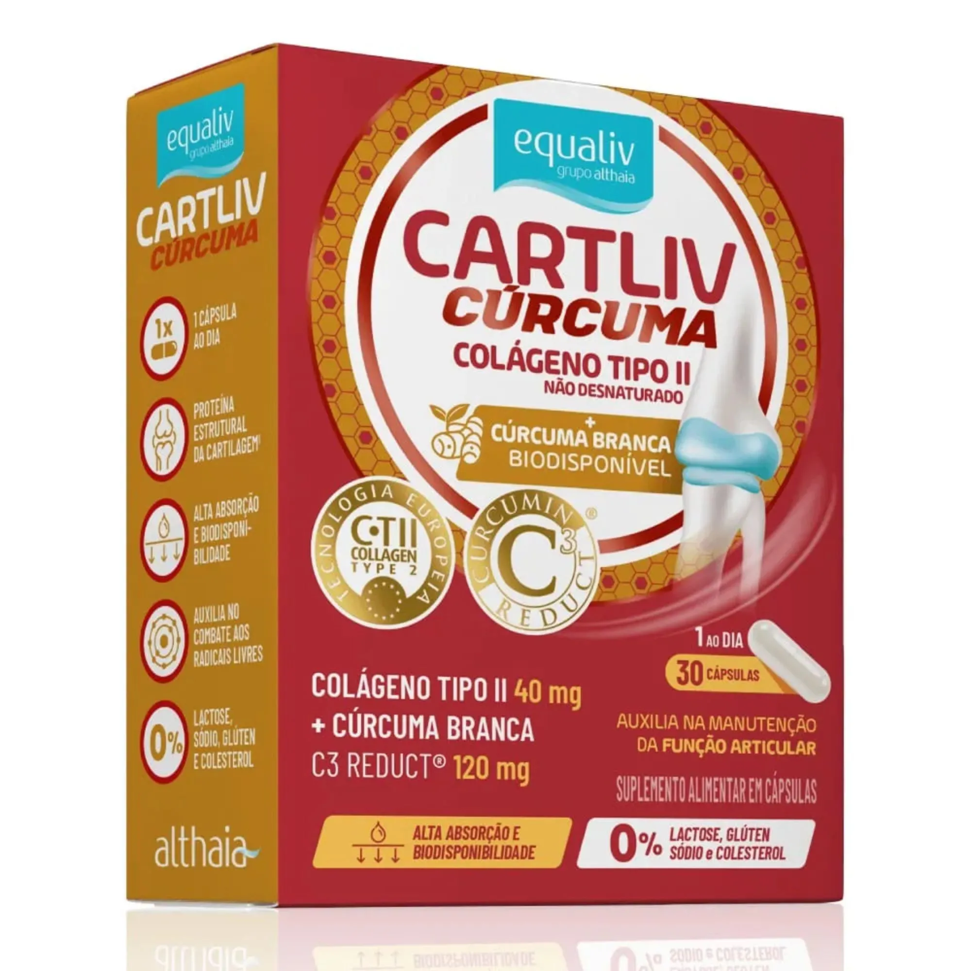 Cartliv Cúrcuma Equaliv 30 Cápsulas