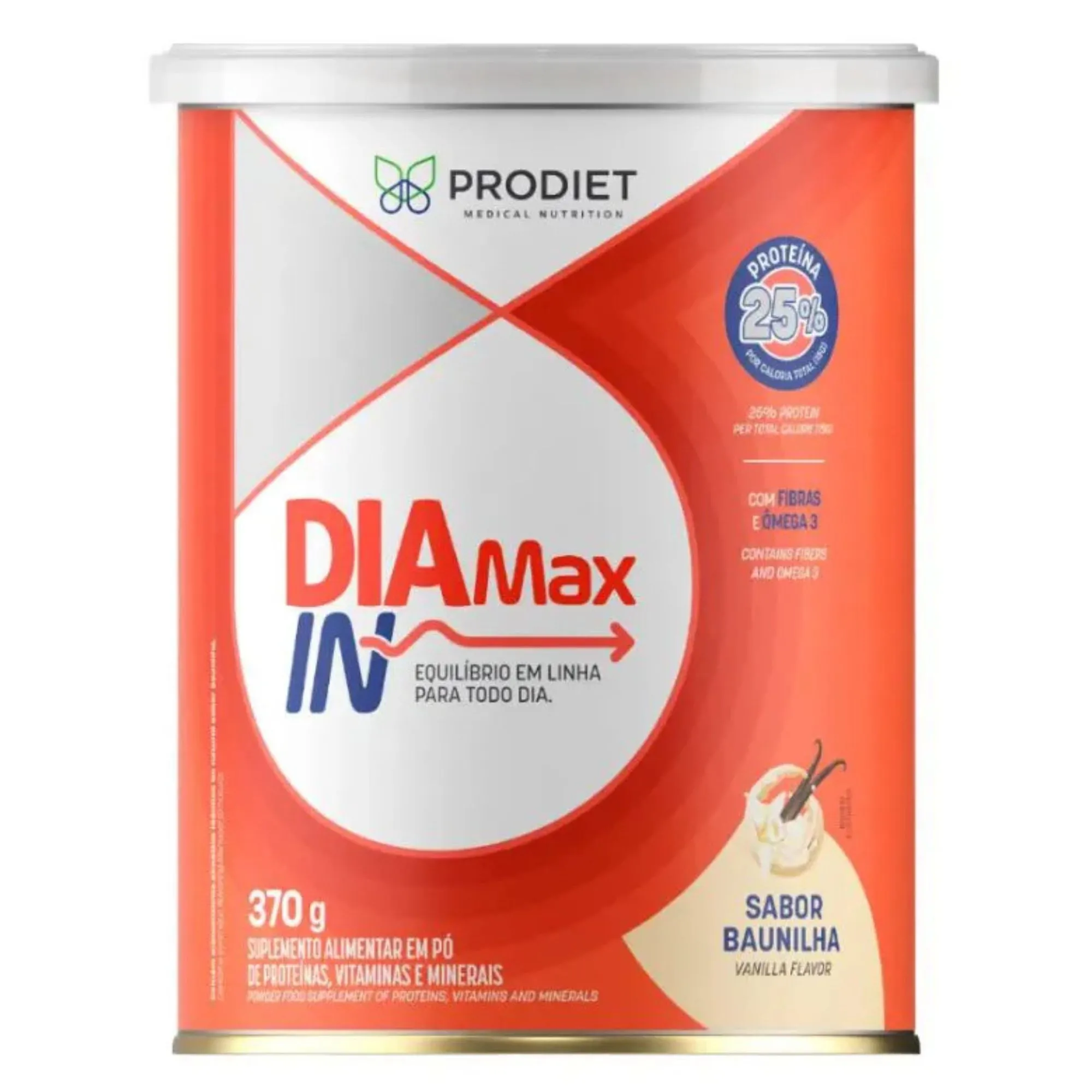 Diamax In Suplemento Alimentar Baunilha - 370g