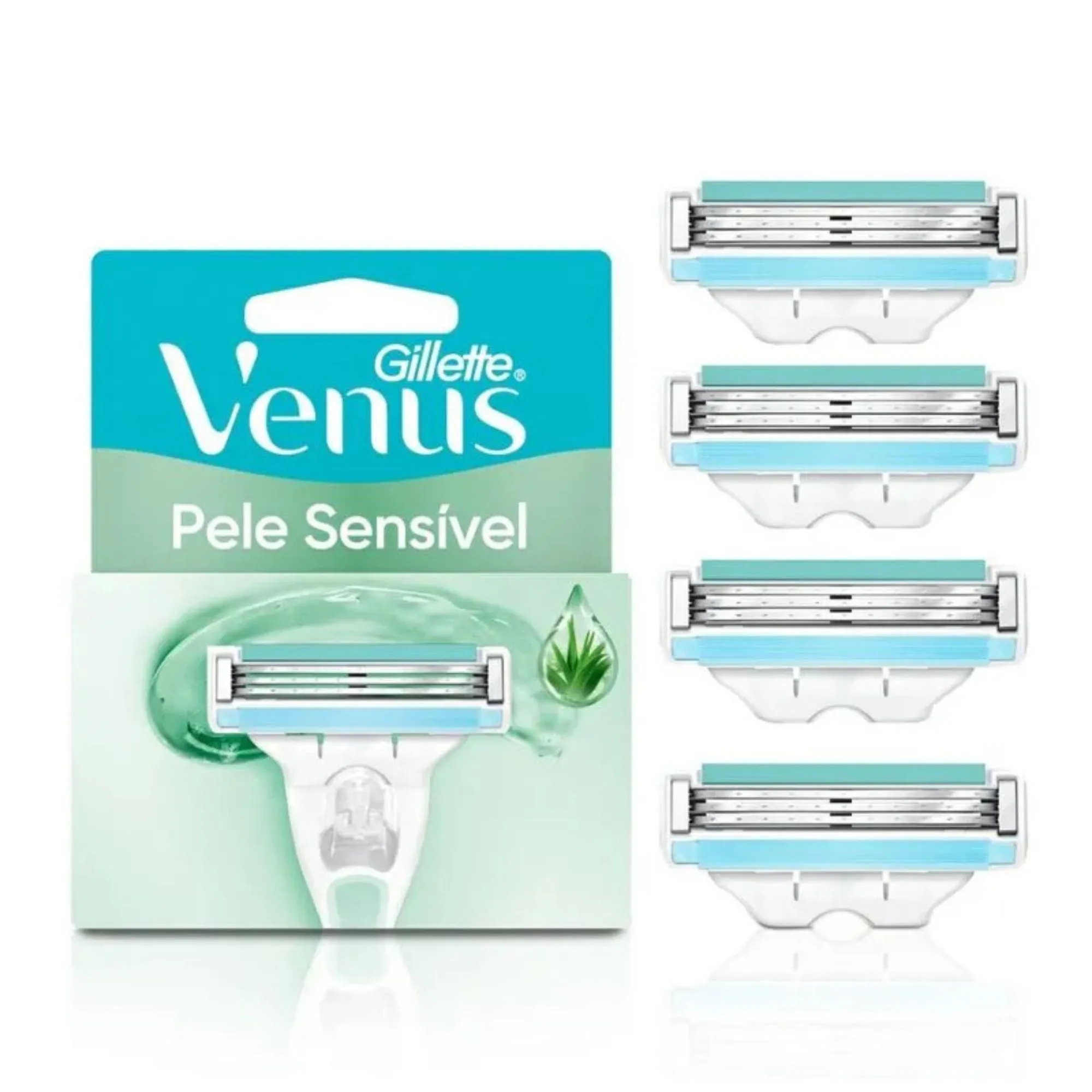 Carga Para Depilar Venus Sensivel Com 4