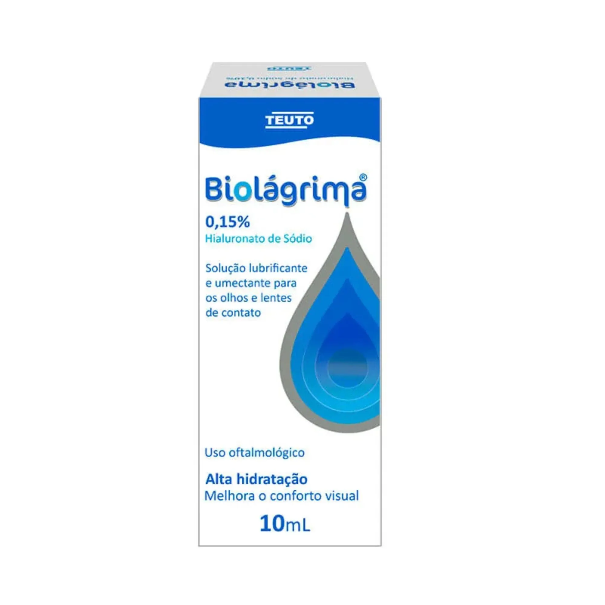 Biolágrima 0,15% Teuto Solução Oftálmica 100ml