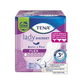 Absorvente Protetor Diário Tena Lady Discreet Flex 15 Unidades