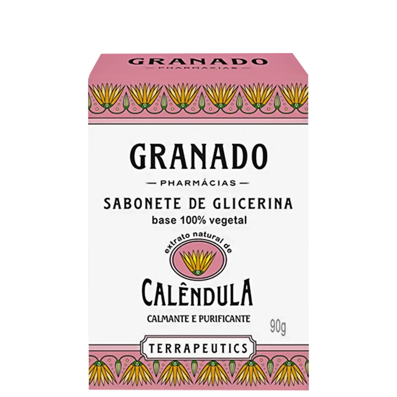 Sabonete glicerinado granado calendula 90gr