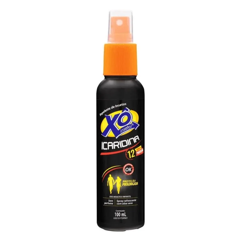 Repelente Xô Inseto Icaridina Spray 100ml