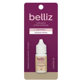 Cola Para Unhas Postiças Belliz 5G Com Pincel Ref 1309