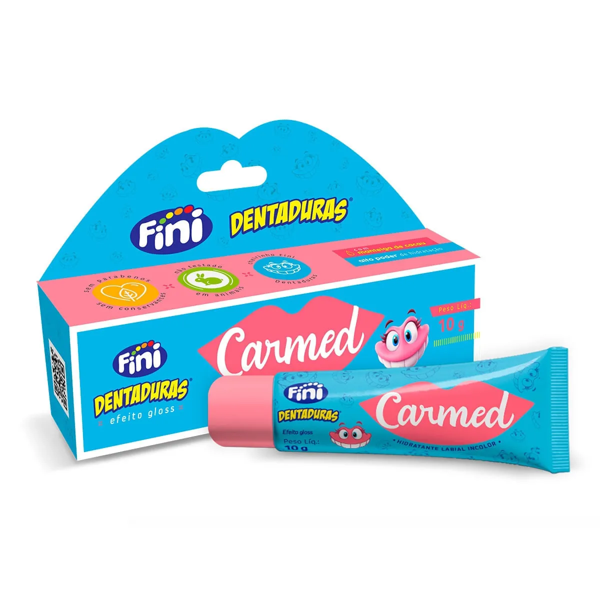Carmed Fini Labial Pomada Dentadura 10g