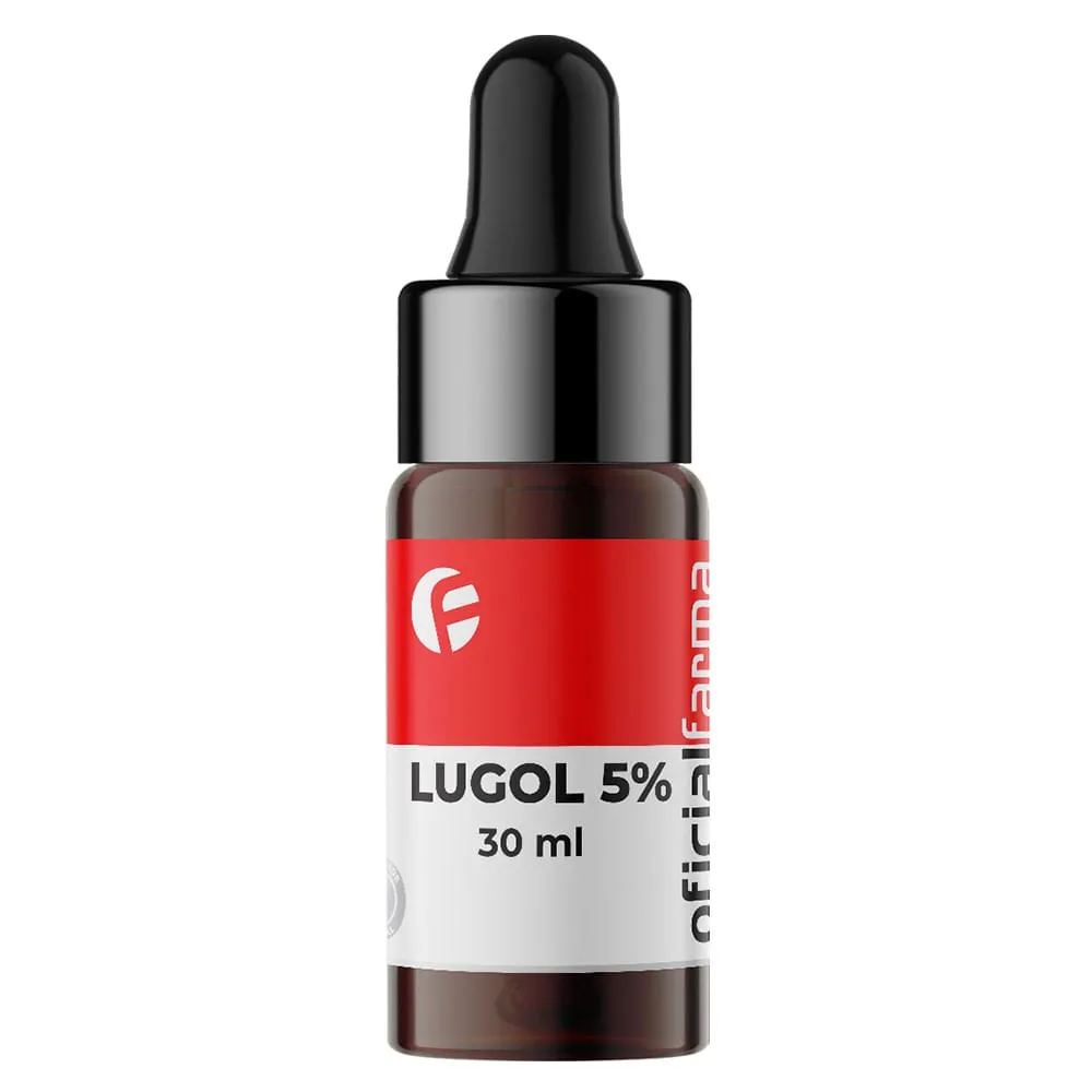 Lugol 5% Iodo Inorgânico 30mL