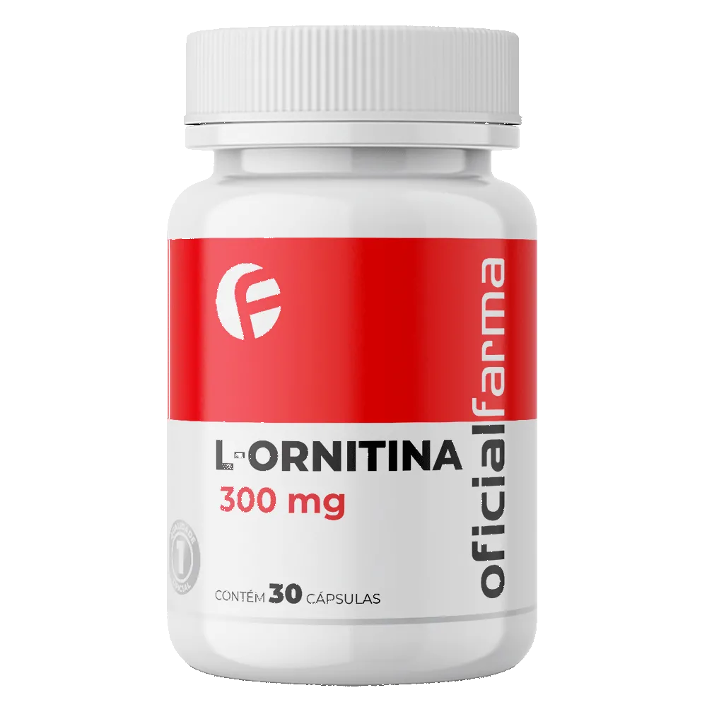 L-Ornitina 300Mg 30 Cápsulas