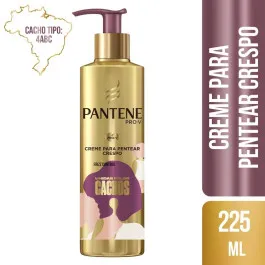 Creme de Pentear Pantene Unidas Pelos Cachos Crespo 225ml