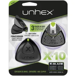 Cortador de Unhas Unhex X10 - Merheje - 1 Unidade