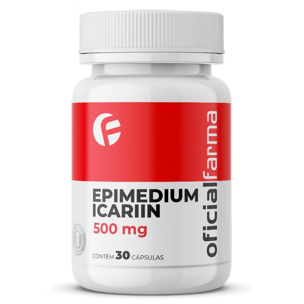 Epimedium Icariin 500mg 30 Cápsulas