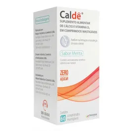 Caldê Sabor Menta - 60 Comprimidos Mastigáveis