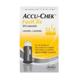 Lancetas Accu-Chek FastiClix 24 Unidades