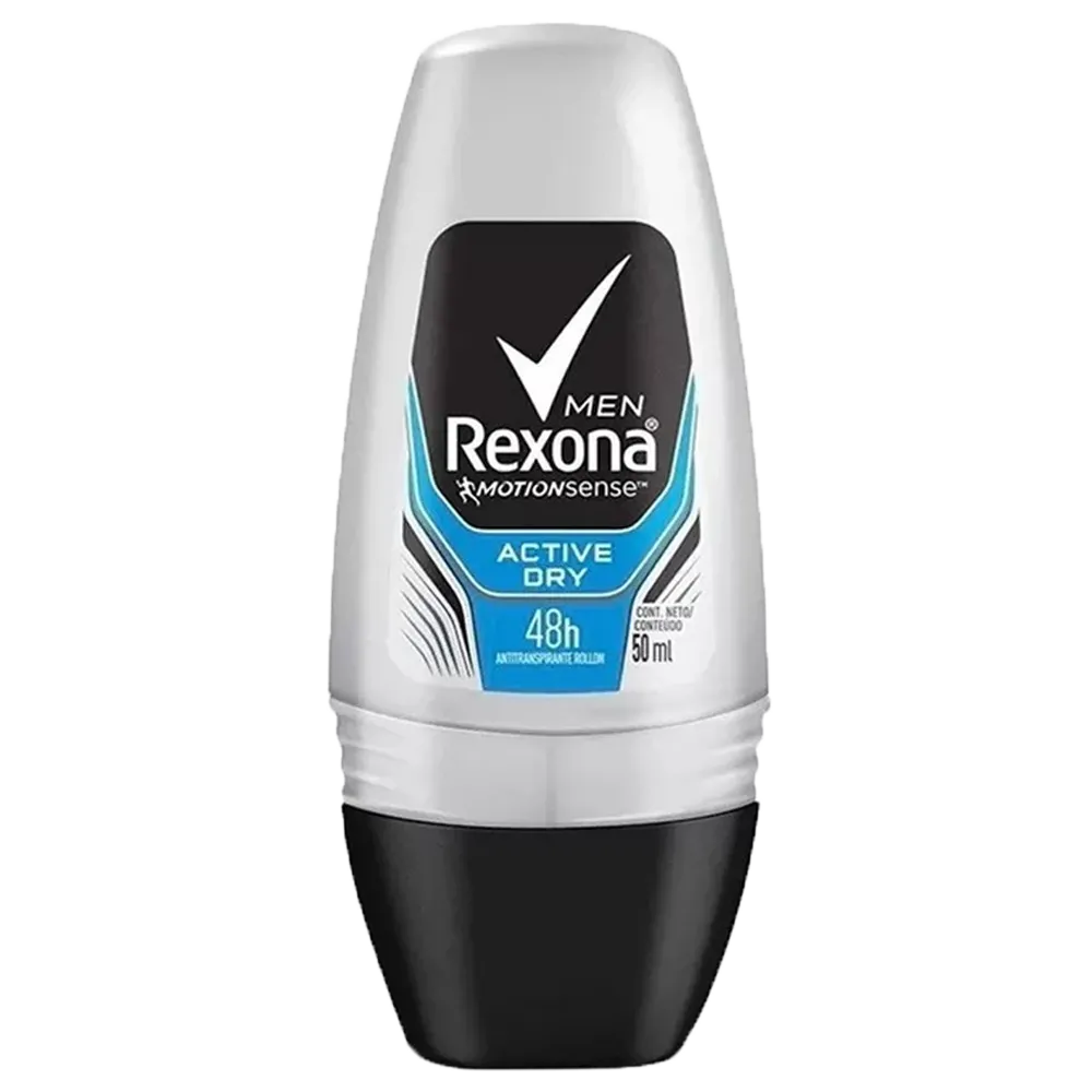 Desodorante rexona roll on active 50ml