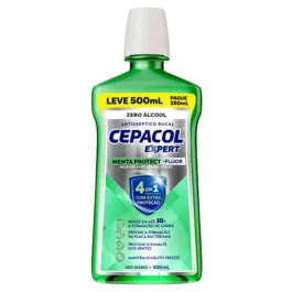 Enxaguante Bucal Cepacol Expert Menta Sem Alcool 500ml