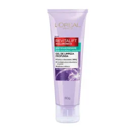 Gel de Limpeza Facial L'Oréal Paris Revitalift Hialurônico Antioleosidade 80g