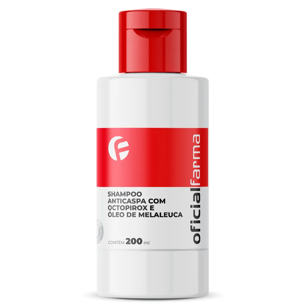 Shampoo Anticaspa com Octopirox e Óleo de Melaleuca 200mL