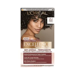 Tintura de Cabelo Imédia Excellence Sem Amônia 2U Preto Universavel L'Oréal Paris 1 Unidade