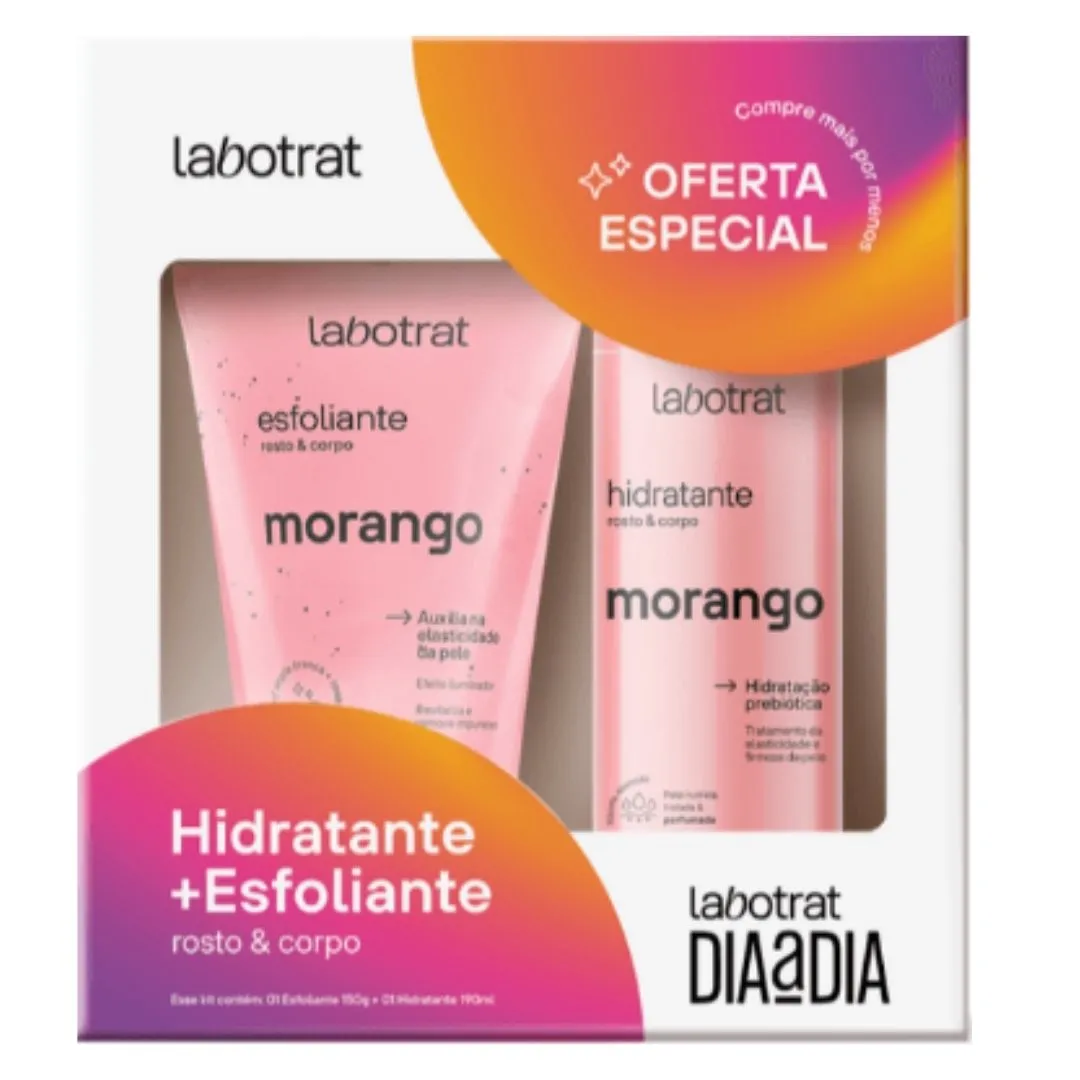 3058 KIT HID + ESFOLIANTE MORANGO LABOTRAT