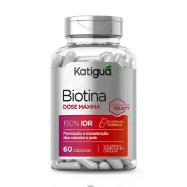 Biotina Katiguá Dose Máxima 60 Cápsulas