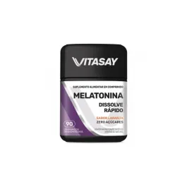 Vitasay Melatonina 0,21mg Laranja 90 Comprimidos