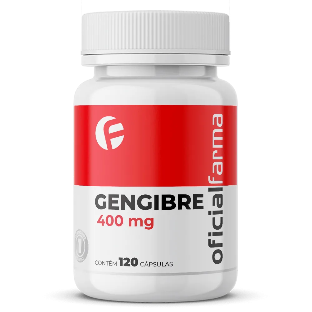 Gengibre 400Mg 120 Cápsulas