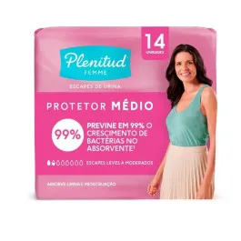 Absorvente Plenitud Femme Médio com 14 Unidades