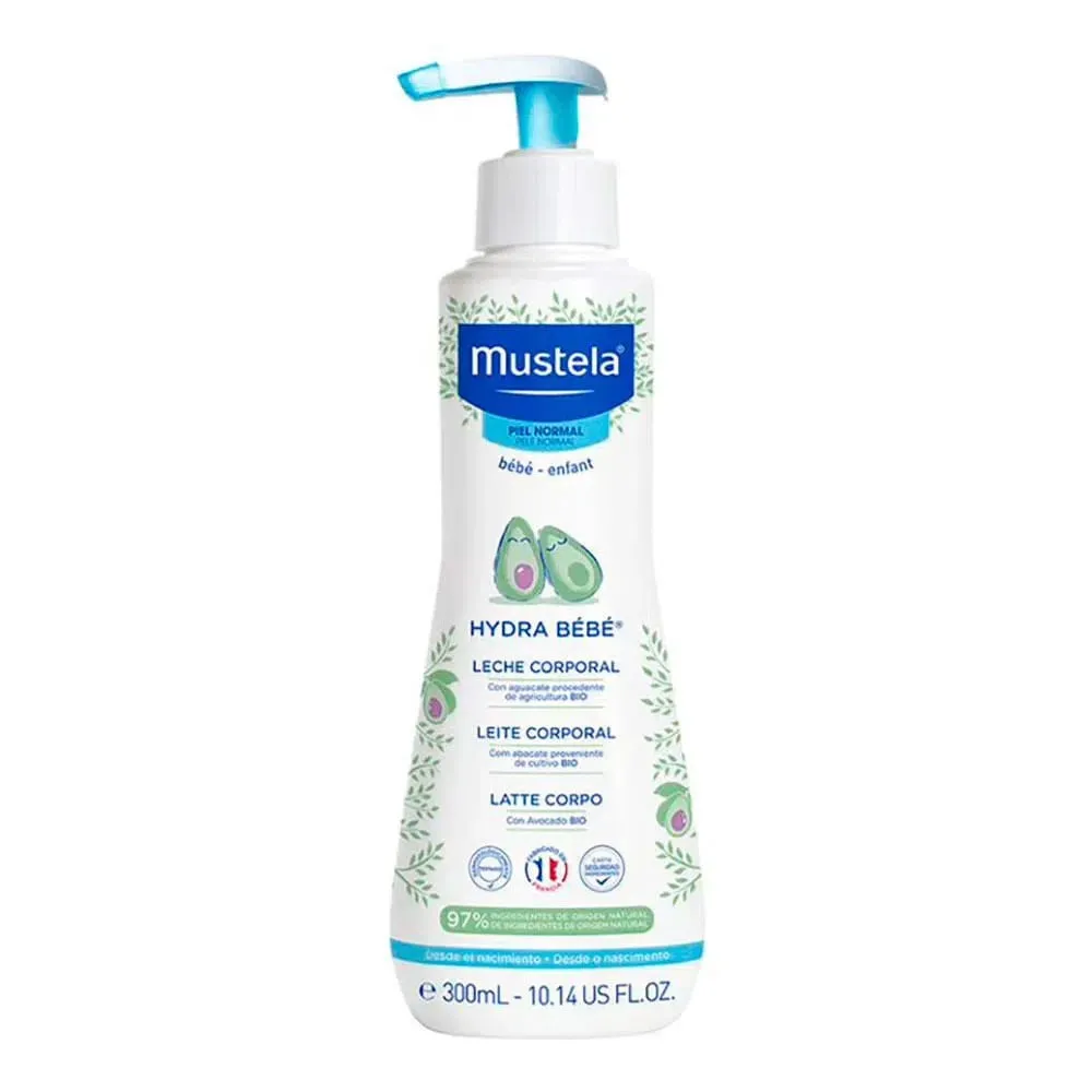 Hidratante Infantil Mustela Hydra Bebê Abacate 300ml