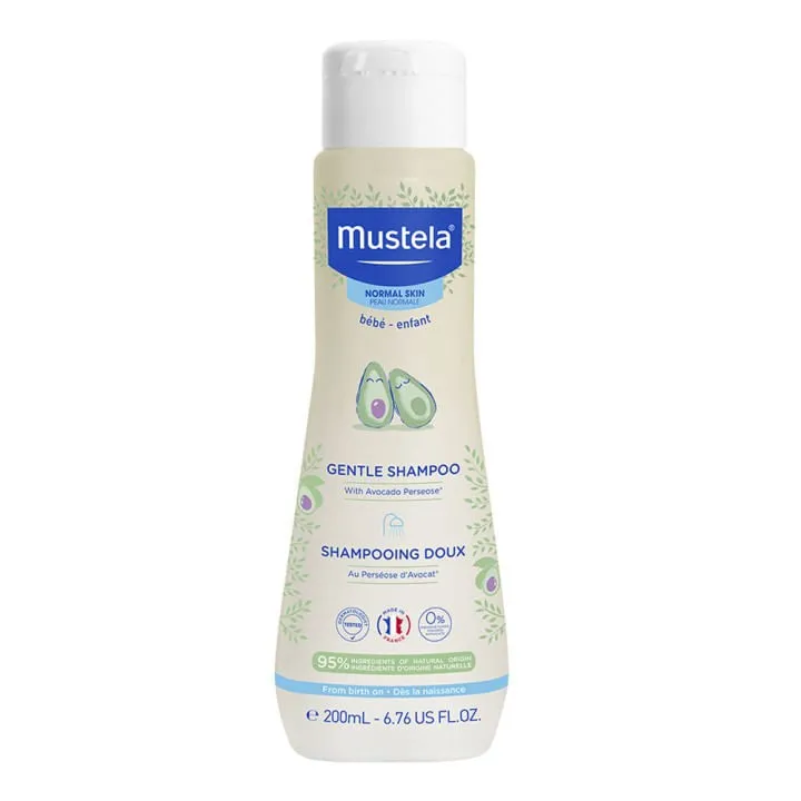 Shampoo Infantil Mustela Baby Abacate Orgânico 200ml