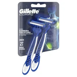 Aparelho de Barbear Gillette Corpo - 2 Unidades