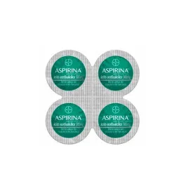 Aspirina MicroAtiva Ácido Acetilsalicílico 500mg - 4 Comprimidos - Bayer