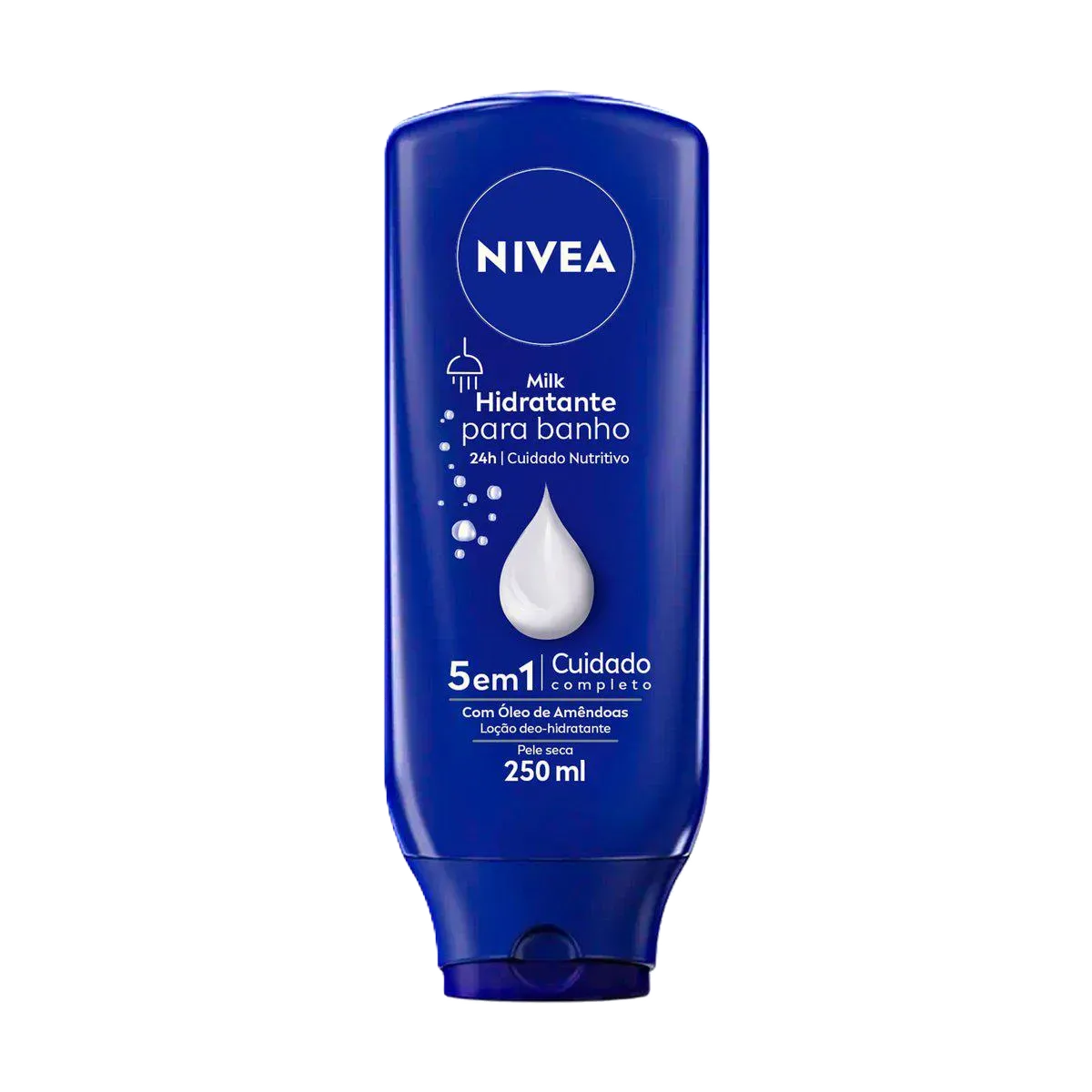 Loc nivea body milk p/banho 250ml