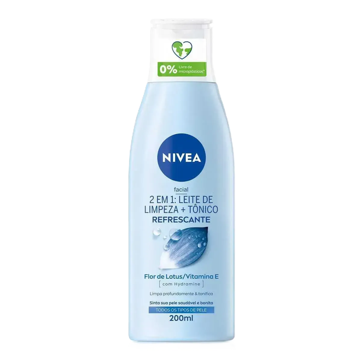 Nivea visage leite de limpeza e tonico