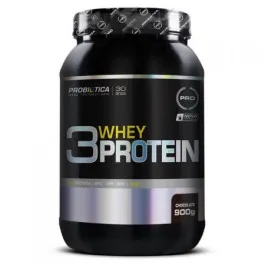 Whey Protein - 3 Whey Protein Chocolate 900g - Probiótica