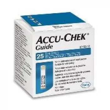 tiras medidoras de glicemia accu-chek guide 50 unidades